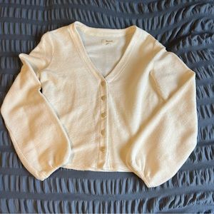 Madewell long Sleeved Button Down Cardigan Top